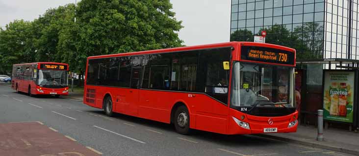 Carousel Mercedes O500LE MCV 874 & 875